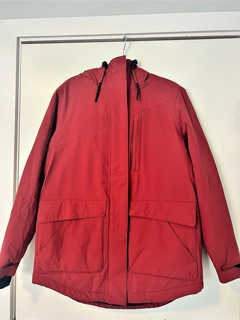 Animal Tignes Womens Waterproof Snow Jacket Red Medium